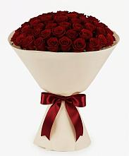 Букет 101 Бордовая роза Блэк Бакарра в Фатеево