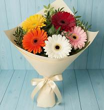 Букет цветов из:  Герберы в Фатеево