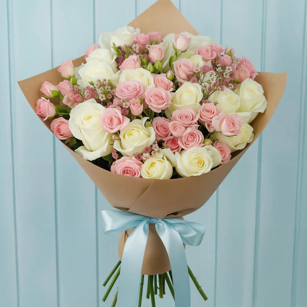 Букет цветов из: Розы в Фатеево