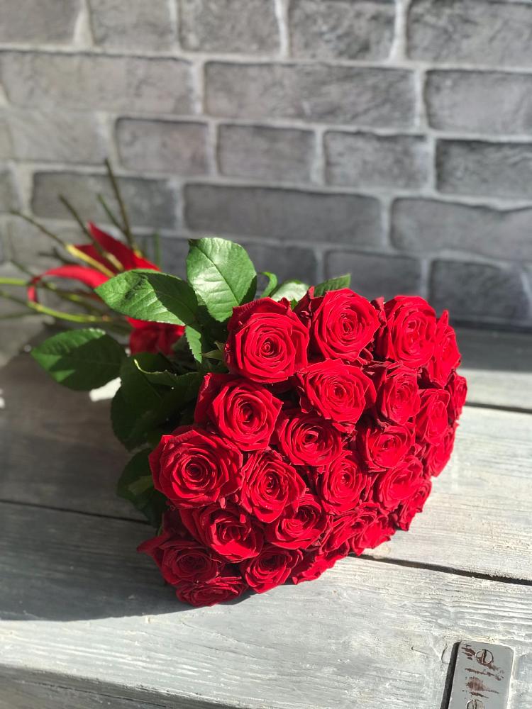 Букет Красные розы Фридом в Фатеево