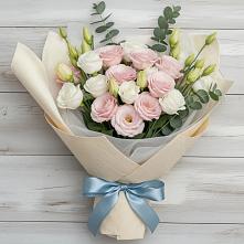 Букет цветов из:  Лизиантусы #REPLACE_PRED# Фатеево