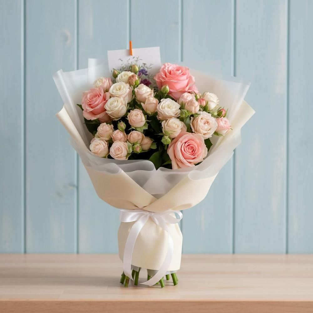 Букет цветов из: Розы в Фатеево