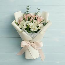 Букет цветов из:  Альстромерии в Фатеево