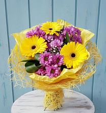 Букет цветов из:  Хризантемы и Герберы в Фатеево