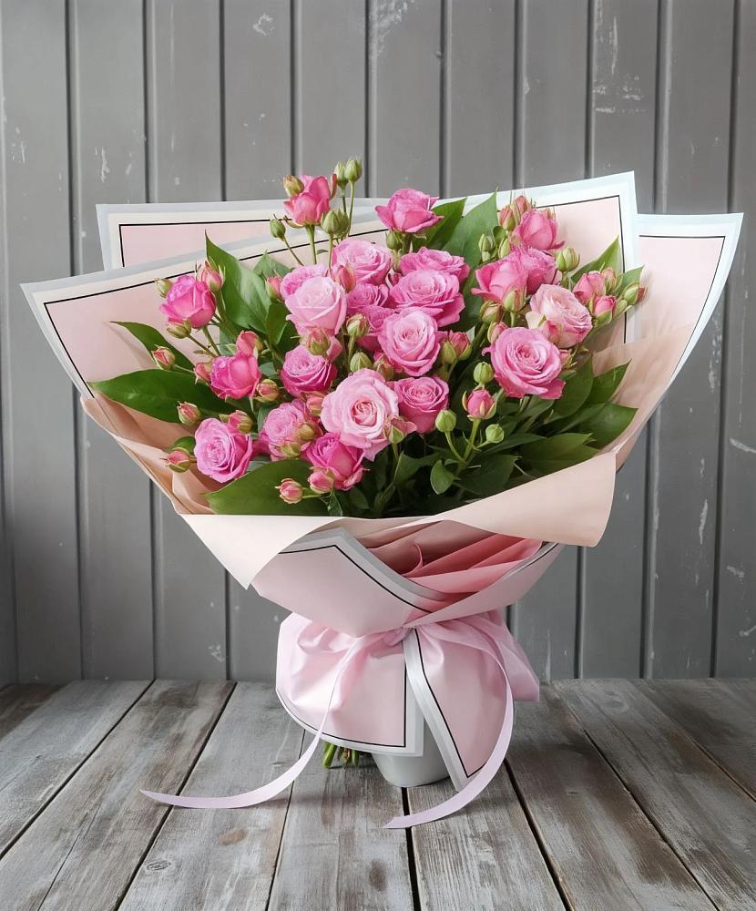 Букет Розовый кустик в Фатеево