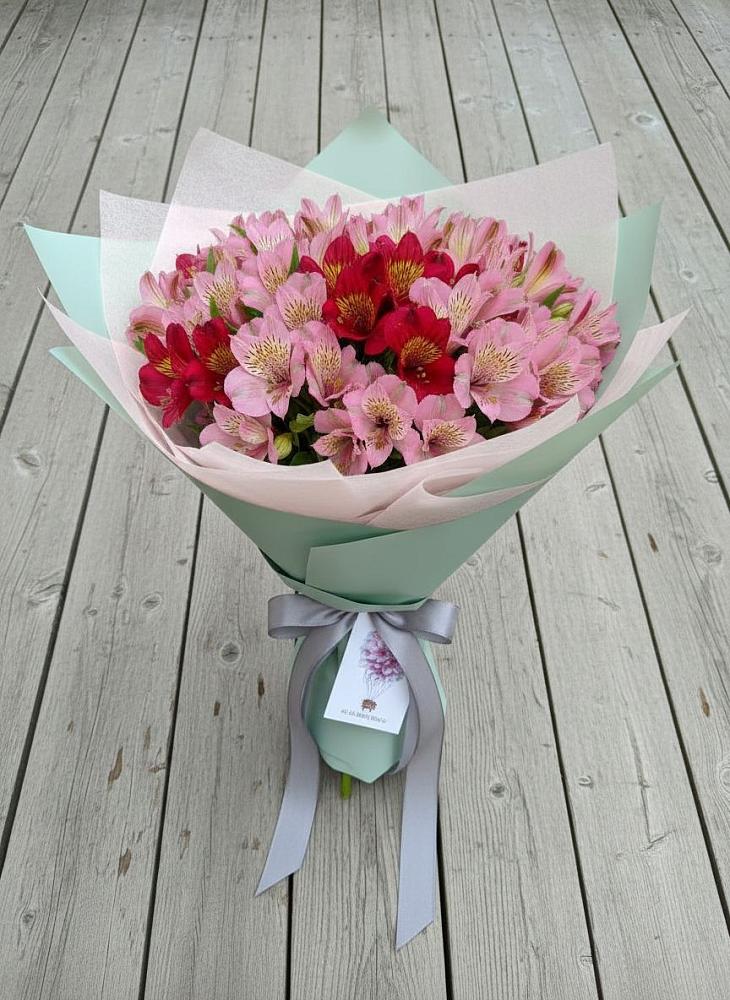 Букет цветов из: Альстромерии в Фатеево