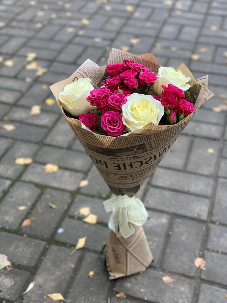 Букет цветов из: Розы в Фатеево