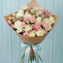 Букет цветов из:  Розы в Фатеево